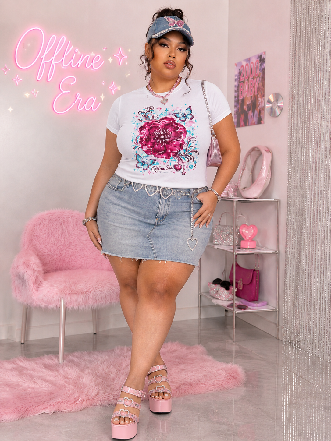 Too Cute To Log Off Tee