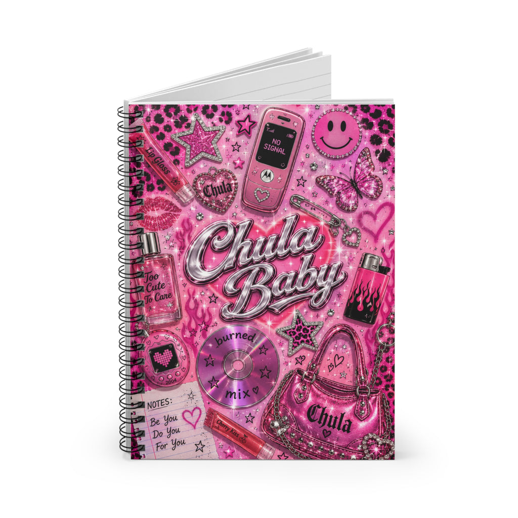 Chula Baby Rolled Spiral Notebook