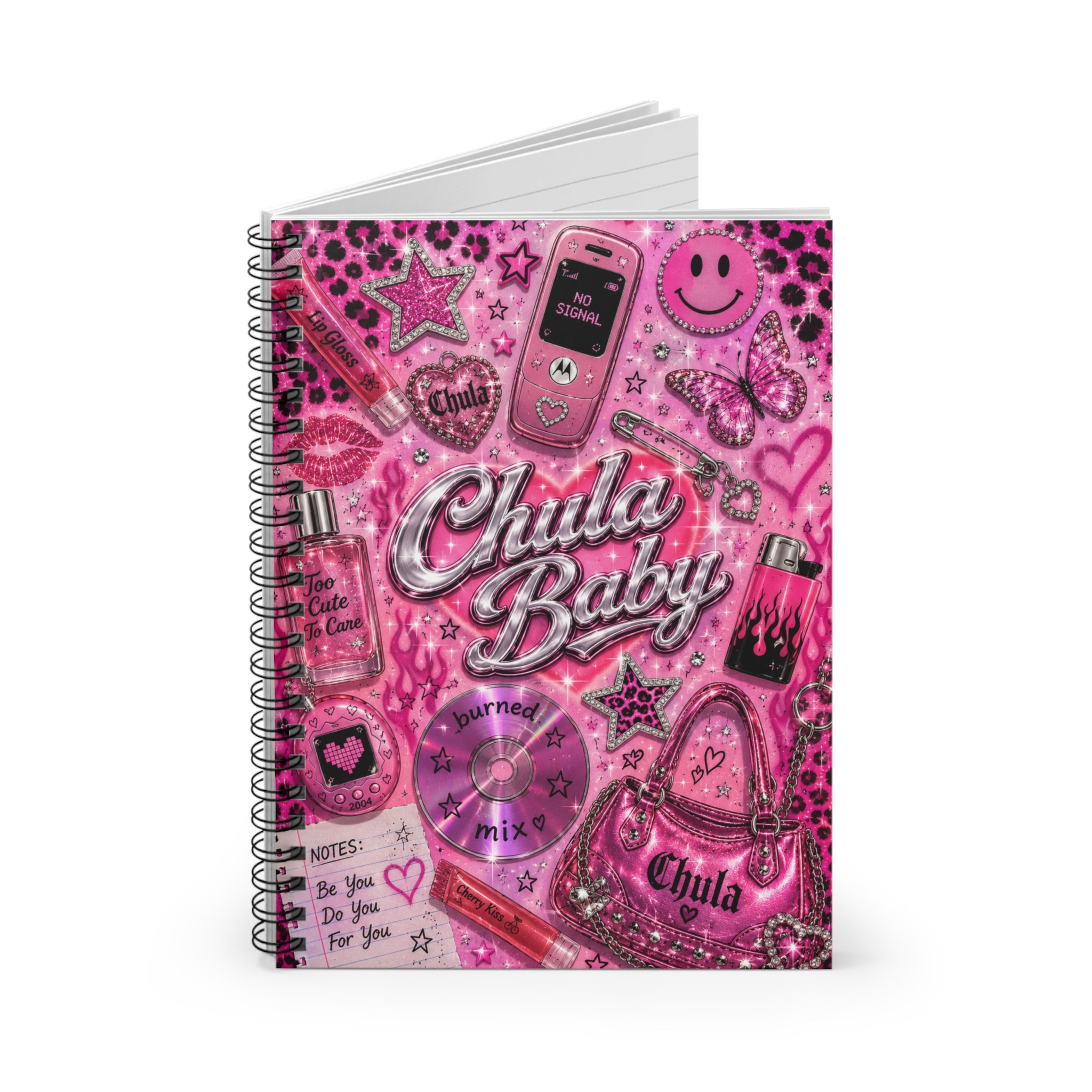 Chula Baby Rolled Spiral Notebook